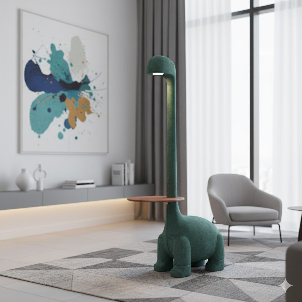 尼斯湖長頸龍造型桌燈